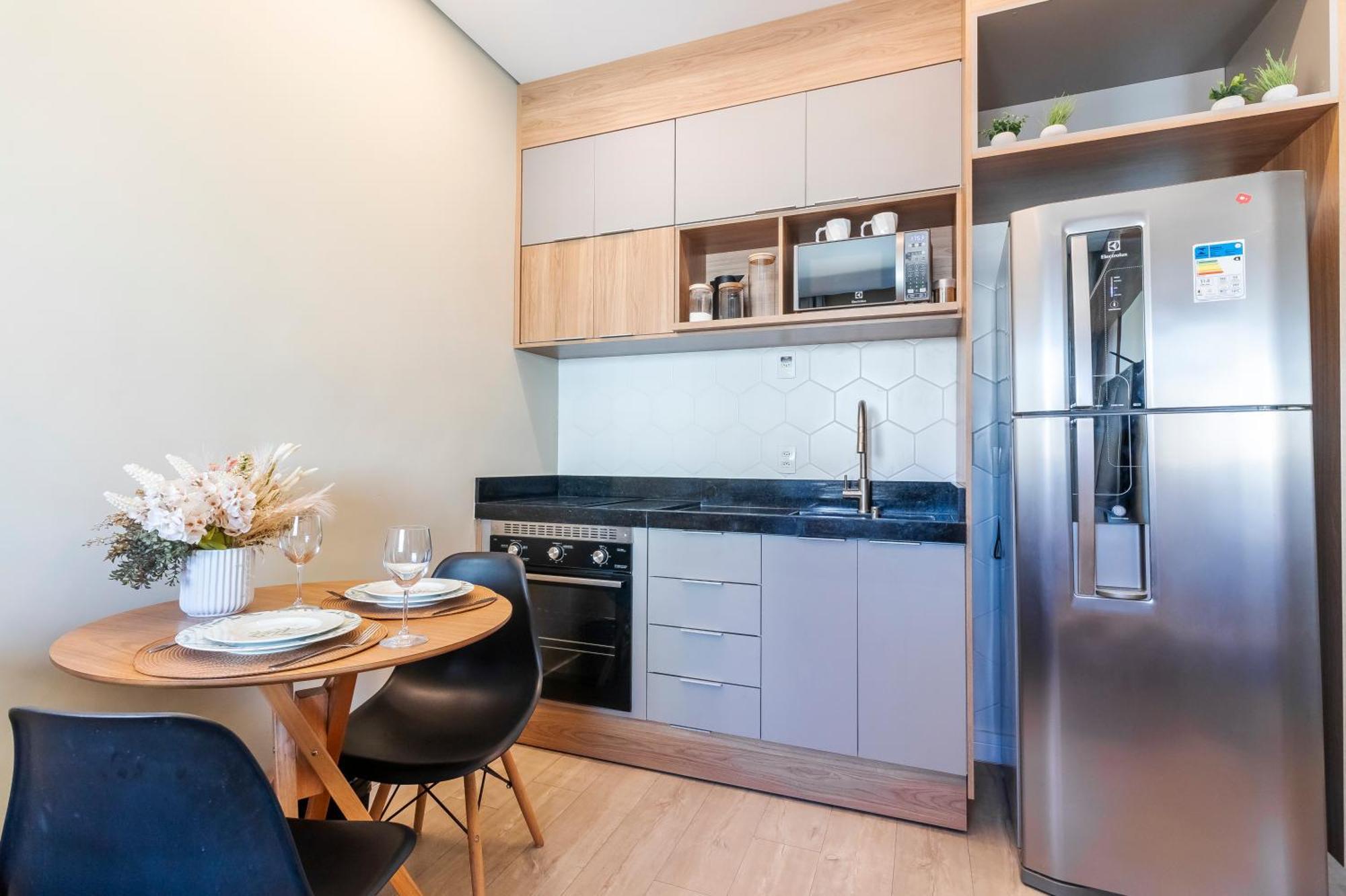 Apartamento Apto Quarto E Sala Completo Prox Paulista Com Vaga De Garagem *